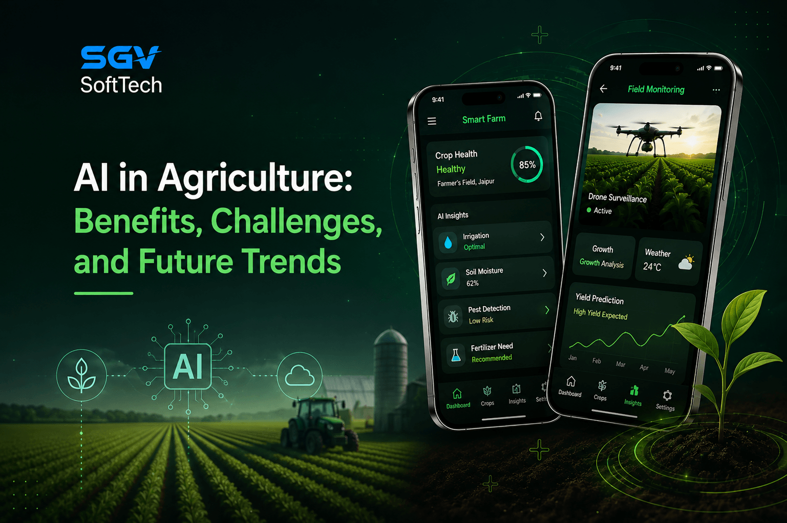 AI in Agriculture: Benefits, Challenges, and Future Trends