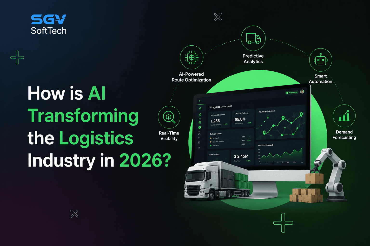 AI in Logistics: Use Cases, Benefits, Challenges & Future