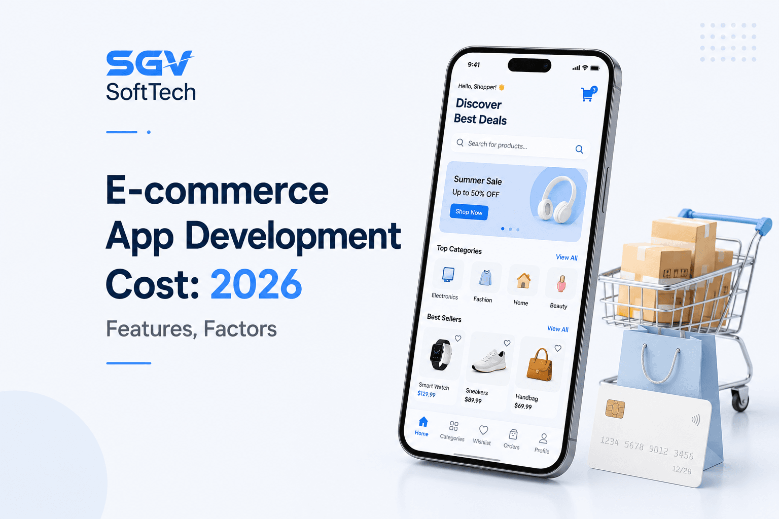 E-commerce App Development Cost: Features, Factors 2026