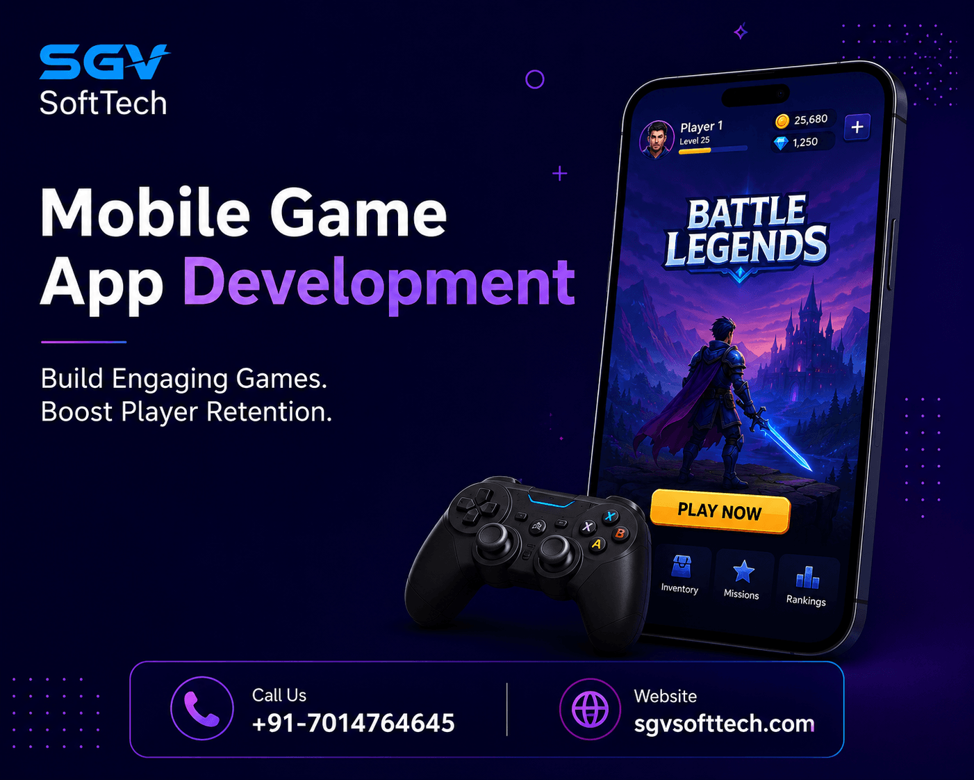 Mobile Game App Development: Essential Features for Better User Engagement