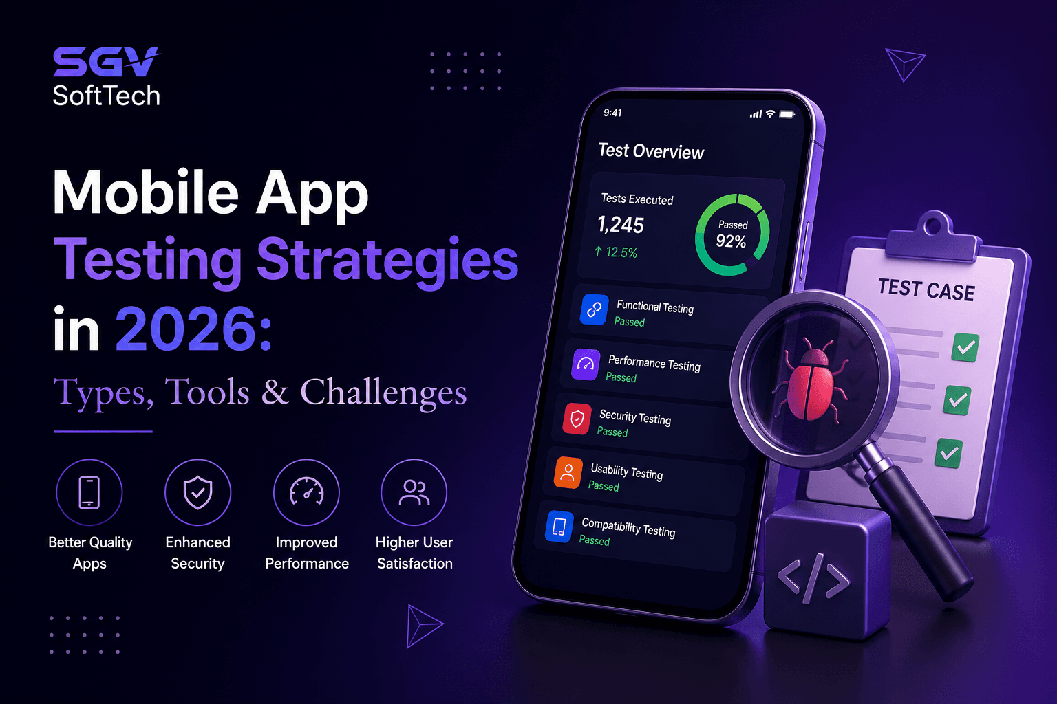 Mobile App Testing Strategies in 2026: Types, Tools & Challenges